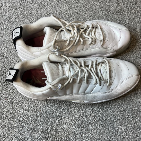 Jordan Air Jordan 12 Low SE Easter Shoes Mens Size 13 White Sneakers DB0733-190 - Picture 2 of 11